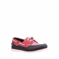 Hush Puppies Pink Hattie Lace-Up Boat Shoes 3 Hush Puppies Pink Hattie Lace-Up Boat Shoes -Hush Puppies shop unnamed file 1020