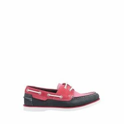 Hush Puppies Pink Hattie Lace-Up Boat Shoes 6 Hush Puppies Pink Hattie Lace-Up Boat Shoes -Hush Puppies shop unnamed file 1023