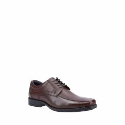 Hush Puppies Brown Brandon Lace-Up Shoes