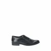 Hush Puppies Black Oaken Brogue Lace Up Shoes