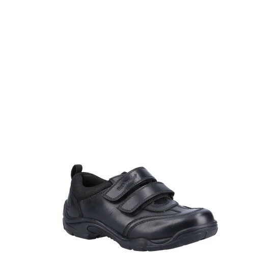 Hush Puppies Junior Alec School Black Shoes 4 Hush Puppies Junior Alec School Black Shoes - Image 2