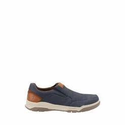 Hush Puppies Blue Fletcher Slip On Shoes -Hush Puppies shop unnamed file 1166