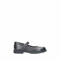 Hush Puppies Black Tally Senior School Shoes