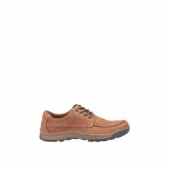 Hush Puppies Tan Brown Tucker Lace-Up Shoes -Hush Puppies shop unnamed file 1194
