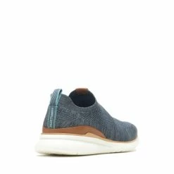 Hush Puppies Blue Advance Slip-On Shoes -Hush Puppies shop unnamed file 1501