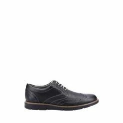 Hush Puppies Men Black Elon Lace Up Shoes