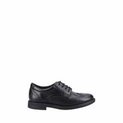 Hush Puppies Senior Tanner Black Shoes -Hush Puppies shop unnamed file 1557
