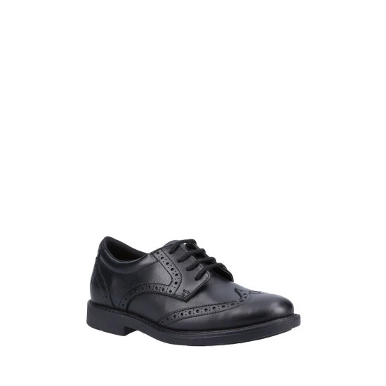 Hush Puppies Senior Tanner Black Shoes 4 Hush Puppies Senior Tanner Black Shoes - Image 2