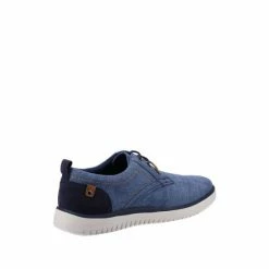 Hush Puppies Blue Sandy Lace Up Shoes -Hush Puppies shop unnamed file 1570