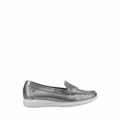 Hush Puppies Silver Paige Slip-On Loafers 6 Hush Puppies Silver Paige Slip-On Loafers -Hush Puppies shop unnamed file 1594