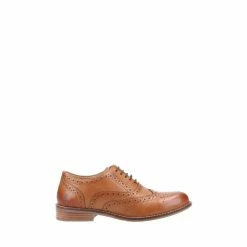 Hush Puppies Tan Brown Natalie Lace Shoes