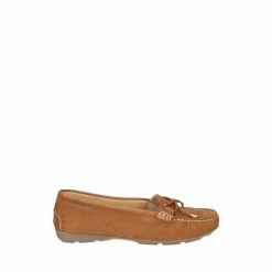 Hush Puppies Tan Brown Maggie Slip-On Toggle Shoes