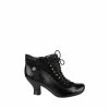 Hush Puppies Black Vivianna Lace-Up Heeled Boots -Hush Puppies shop unnamed file 1761