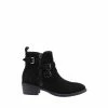 Hush Puppies Black Jenna Ankle Boots