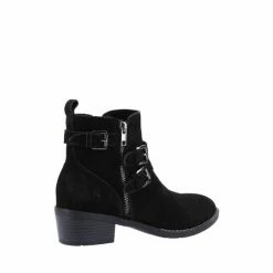 Hush Puppies Black Jenna Ankle Boots -Hush Puppies shop unnamed file 1774