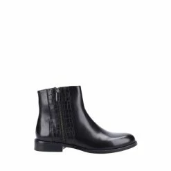 Hush Puppies Black Frances Ankle Boots