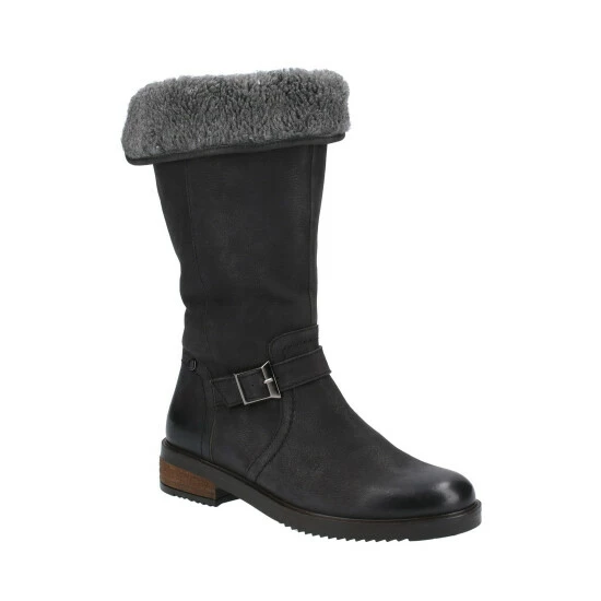 unnamed-file-1803.jpg Hush Puppies Black Bonnie Ladies Mid Boots -Hush Puppies shop unnamed file 1803