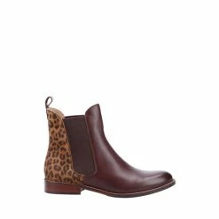 Hush Puppies Tan Chloe Slip-On Ankle Boot