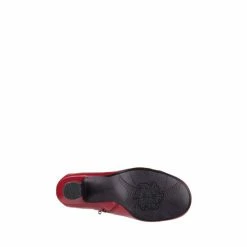 Hush Puppies Red Vivianna Lace Up Heeled Boots -Hush Puppies shop unnamed file 1873