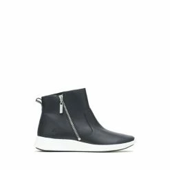 Hush Puppies Black Modern Work Ankle Boot -Hush Puppies shop unnamed file 1909