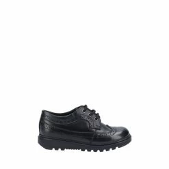 Hush Puppies Black Felicity Senior School Shoes