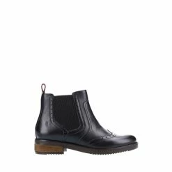 Hush Puppies Black Brandy Boots