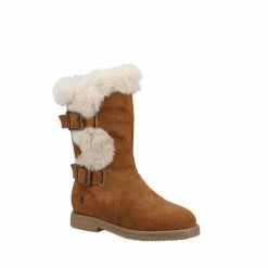 Hush Puppies Megan Brown Boots -Hush Puppies shop unnamed file 1969