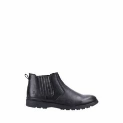 Hush Puppies Black Gary Chelsea Boots -Hush Puppies shop unnamed file 1976