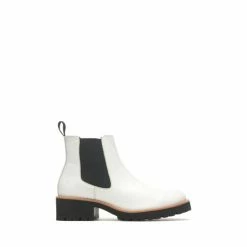 Hush Puppies Amelia Chelsea White Boots