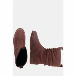 Hush Puppies Chow Chow Brown Ruched Boots -Hush Puppies shop unnamed file 2076