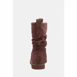 Hush Puppies Chow Chow Brown Ruched Boots -Hush Puppies shop unnamed file 2079