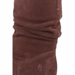 Hush Puppies Chow Chow Brown Ruched Boots -Hush Puppies shop unnamed file 2080