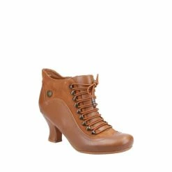 Hush Puppies Vivianna Brown Lace Up Heeled Boots 4 Hush Puppies Vivianna Brown Lace Up Heeled Boots -Hush Puppies shop unnamed file 2086