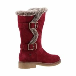 Hush Puppies Ladies Red Megan Mid Boots 4 Hush Puppies Ladies Red Megan Mid Boots -Hush Puppies shop unnamed file 2116