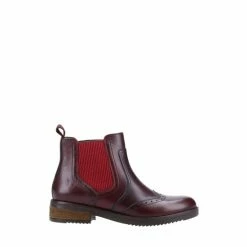 Hush Puppies Red Brandy Boots