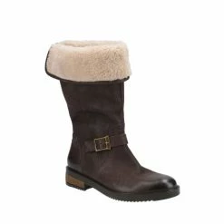 Hush Puppies Brown Bonnie Mid Boots 4 Hush Puppies Brown Bonnie Mid Boots -Hush Puppies shop unnamed file 2181