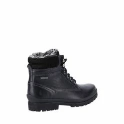 Hush Puppies Black Annay Mid Boots -Hush Puppies shop unnamed file 2196