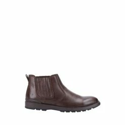 Hush Puppies Brown Gary Chelsea Boots