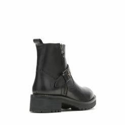 Hush Puppies Black Anna Zip Boots -Hush Puppies shop unnamed file 2226