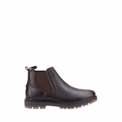 Hush Puppies Brown Paxton Chelsea Boots -Hush Puppies shop unnamed file 2298