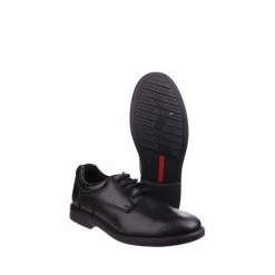Hush Puppies Black Tim Senior School Shoes -Hush Puppies shop unnamed file 23