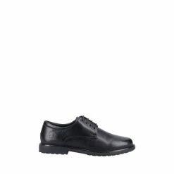 Hush Puppies Verity Lace Up Black Shoes