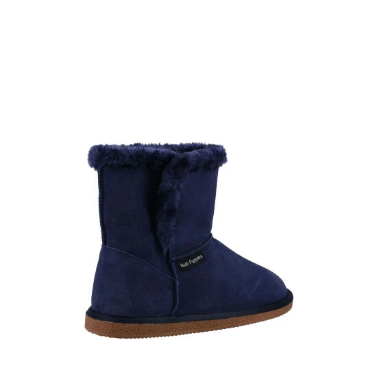 Hush Puppies Blue Ashleigh Slipper Bootie 4 Hush Puppies Blue Ashleigh Slipper Bootie - Image 2