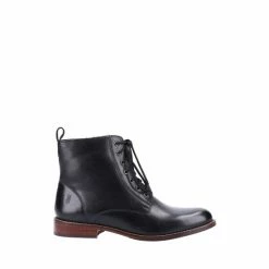 Hush Puppies Black Josie Ankle Boots