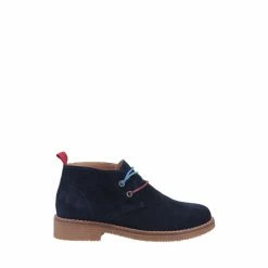 Hush Puppies Blue Marie Ankle Boots