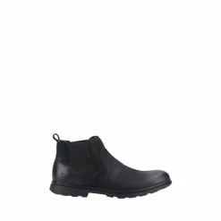 Hush Puppies Black Tyrone Boots