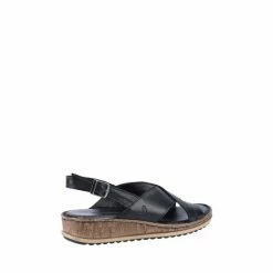 Hush Puppies Black Elena Cross Over Wedge Sandals 4 Hush Puppies Black Elena Cross Over Wedge Sandals -Hush Puppies shop unnamed file 2437