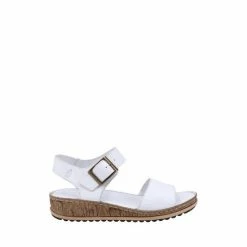 Hush Puppies White Ellie Sandals -Hush Puppies shop unnamed file 2444