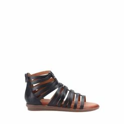 Hush Puppies Katy Black Gladiator Sandals