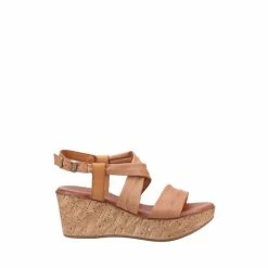 Hush Puppies Women Brown Monique Wedge Shoes